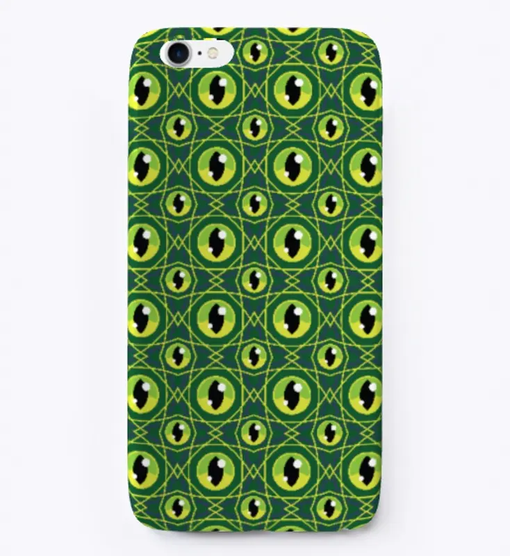 Creepy Eyes Balls iPhone Case